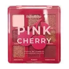 Paleta De Sombras Pink Cherry Linha Rosa Ruby Rose Hbe2202 - Alta Pigmentação e Fácil Aplicação