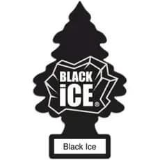 Kit 3 Aromatizantes Black Ice - Little Trees Original - Cheirinho Aromatizador de Carros e Ambientes