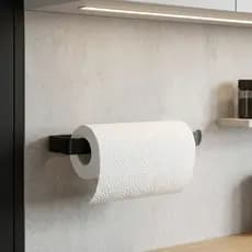 Porta Papel Toalha Suporte Parede Armário Cozinha Adesivo