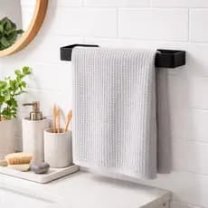 Suporte para Toalha de Rosto Adesivo Lavabo Cozinha