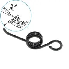 Mola Calcador Maquina Costura Interlock 2 Agulha Siruba 757F