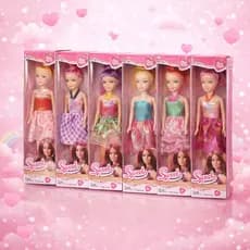 KIT COM 02 BONECAS-Sweet Fashion Style-JB195-Tamanho pequeno BRINQUEDO