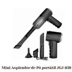 Mini Aspirador De Pó Usb Portátil Completo Linha Premium Carro E Casa 2000mAh 3 EM 1
