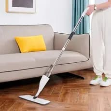 Mop Spray Reservatório Borrifador Esfregão Pano Chão Cerâmica Vidro Cabo Limpeza Esguicho Casa