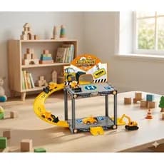 Brinquedo Educativo Pista Carro Montavel Engenharia Infantil Pista e Carrinhos Criatividade Diversao