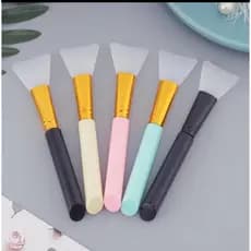 Espatula silicone pincel acessorio aplicar skin care mascara facial creme serum base make cosmetico