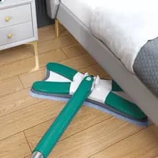 Esfregão Giratório Lava E Seca Torção Microfibra Multiuso Limpeza de Piso Rodo Mágico 360° Com Refil