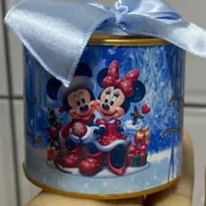 Tubolata  Feliz Natal Personalizada 5x6 - Lembrancinha de Natal / Feliz Natal / Natal Disney
