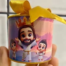 TUBOLATA PERSONALIZADA PÁSCOA CRISTÃ  / Páscoa Cristã / Lembrancinha Cristã Personalizada
