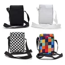 BAG TRANSVERSAL UNISSEX COLORIDO DIVERSAS CORES