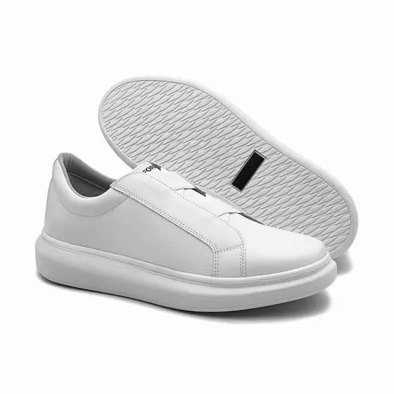 TENIS SAPATENIS MCQUEEN FORK ELASTICO CALCE FACIL CONFORT LANÇAMENTO MAIS VENDIDO  PROMOÇAO   BRANCO
