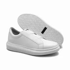 TENIS SAPATENIS MCQUEEN FORK ELASTICO CALCE FACIL CONFORT LANÇAMENTO MAIS VENDIDO  PROMOÇAO   BRANCO