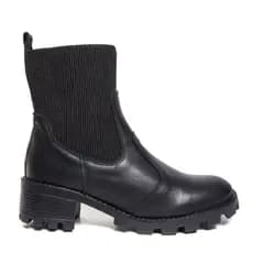COTURNO FEMININO  COURO MODA  PROMOCIONAL SOLA GROSSA TRATORADA MUITO USADA INVERNO MAIS VENDIDA