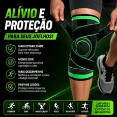 Par Joelheira de Compressão Ortopédica Knee Support Esportiva Academia Corrida Alívio Dor