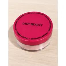 Pó Solto Lady Beauty Rosa Mosqueta – Acabamento Aveludado e Efeito Natural