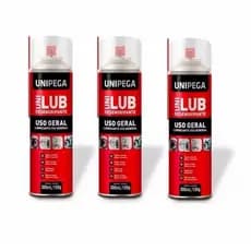 kit 3 un Desengripante Uso Geral Unipega 300ml / 150g