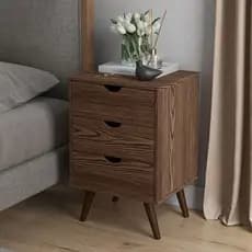 Mesa De Cabeceira Retrô Para Quarto Grécia Plus