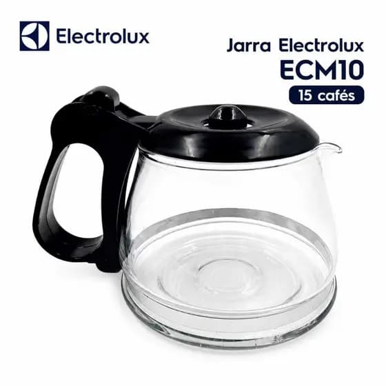 Jarra  Compativel Para Cafeteira Electrolux Ecm10 15 Cafés