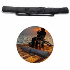 Bolsa Porta Varas Flexivel Sem Tubo 140 CM Preto