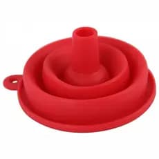 Funil Retrátil De Silicone Dobrável Casa e Cozinha 8,5x3,5cm Clink