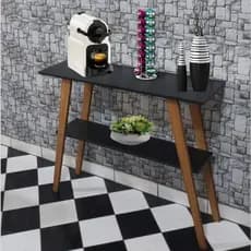Cantinho do Café Aparador Hall de Entrada Retro Rack Multiuso em MDF Envio Rápido