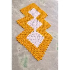 centro de mesa, caminho de mesa ou  trilho de mesa crochê (80x 40) aproximadamente