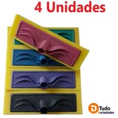 Kit 4 Lava Azulejo Rodo Abrasivo