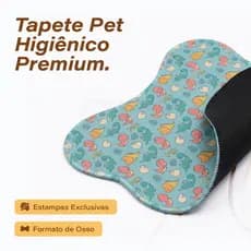 Tapete para Comedouro Pet Antiderrapante para Cachorro Gato Higienico