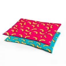 Kit 2 colchonetes pet 45x65x3 Cama para cachorro e gato caminha espuma animais de estimação