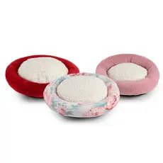 Cama para cachorro Redonda Media Caminha Pet Nuvem Manta Macia Cães e Gatos Tamanho M 60 cm x 12 cm