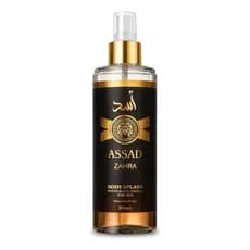 Body Splash Assad Zahra 200ml Perfume Corporal Árabe Homem