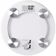 Balança De Banheiro Digital  Vidro Temperado Academia 180 Kg