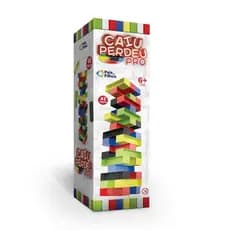 Jogo Caiu e Perdeu Pró Pais e Filhos Blocos coloridos roleta