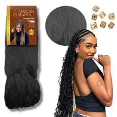 Cabelo Jumbo box braid Crochet 400g Goddess Gypsy braid Tranças African beauty Afro