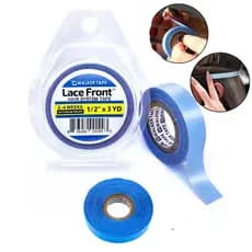 Fita Adesiva Azul Prótese Capilar Mega Hair 3 Metros Promo Premium