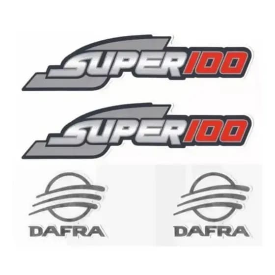 FAIXA ADESIVO COMPLETO SUPER 100 2009-2010 PRATA