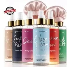 Kit Body Splash Swiss Beauty + Touca Cetim - Perfume Corporal cores aleatoria