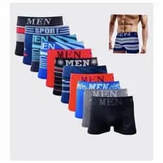 kits com ate 10 cuecas box masculina adulto confortável macia e durável qualidade premium