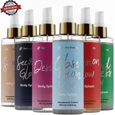 Body Splash Secret Glow 200ml Perfume Feminino Importado Cheiroso Longa Duração
