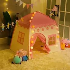 Barraca Tenda menina cabana casa menino Infantil Dobrável Menor Preço com/sem luz promocao