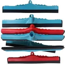 Rodo 60 Cm Kit 03 Unidades Puxa Seca Borracha Dupla EVA S/ Cabo