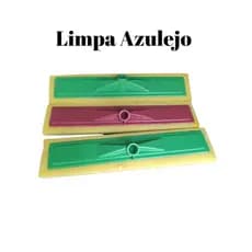Lava Piso Chão Esponja Abrasiva Passa Cera Lava Vidro Limpeza Pesada Refil