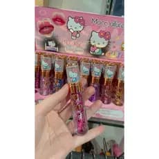 lip gloss lip balme hidratante labial batom transparente cor do pH gloss hello kitty gloss stitch gloss capybara