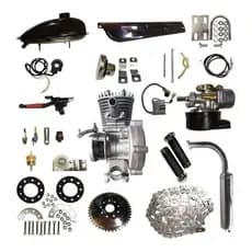 Kit Bicicleta Motorizada Completo Motor 80cc Original Nakasaki