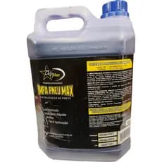 Revitalizador de Pneus Pneu Pretinho Glicerina Concentrado 1x1 Limpa Pneu Max Brilho - Ortemax 5 litros