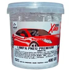 Limpa Pneu Glicerinado Gel Incolor | Baba de Camelo | Pretinho - 400 gramas