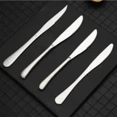 6 Kit Faca Iluminada Para Bife Cabo Confortavel Corte Perfeito