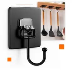 Kit 20 Ganchos Adesivos Parede Universais Autocolante Cozinha Quarto Banheiro Multi Organizador
