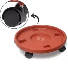 Suporte para Botijão de Gás Vaso de Plantas e Galão de Água com Rodinha Super Resistente