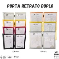 Porta retrato PP Classic Duplo